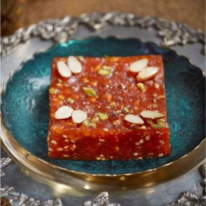 Orange Badami Halwa (2 Badam)