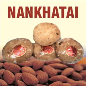 Roasted Badam in Pure Ghee Nankhatai